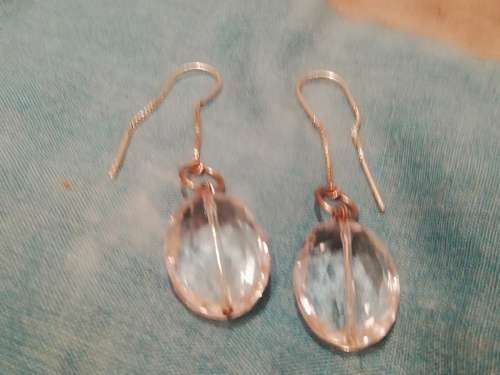 Sterling silver Thread earrings for sale