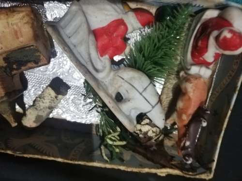 Vintage Christmas bells and decor. As per pic