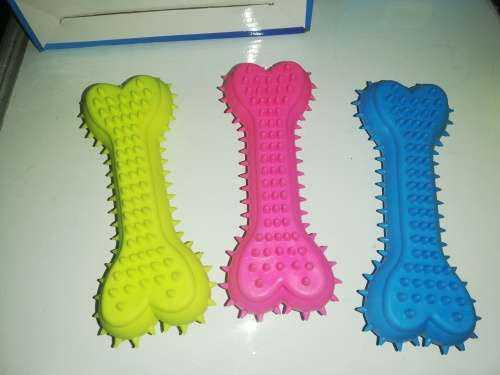 Set of 3 dog chew toys
