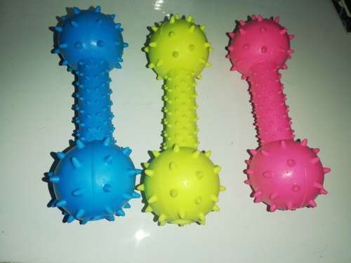 Set of 3 dog chew toys