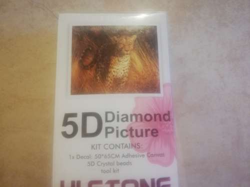 Diamond 5D picture DIY (African Cat)