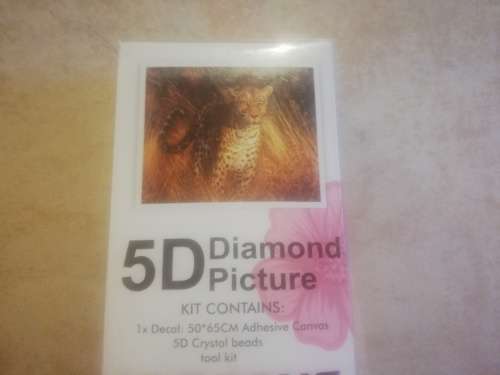 Diamond 5D picture DIY (African Cat)