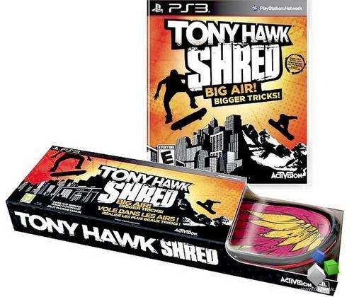 Tony Hawk shred package ps3 - used once