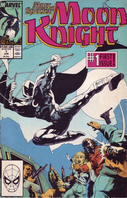 MARVEL Marc Spector: Moon Knight #1 1989 - VERY RARE
