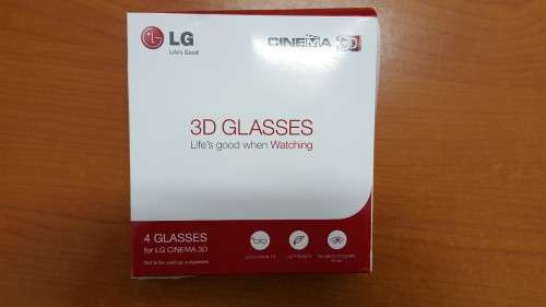 LG 3D GLASSES 4 PACK