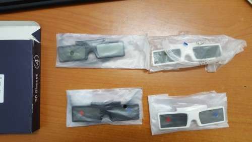 4 PACK 3D GLASSES SAMSUNG
