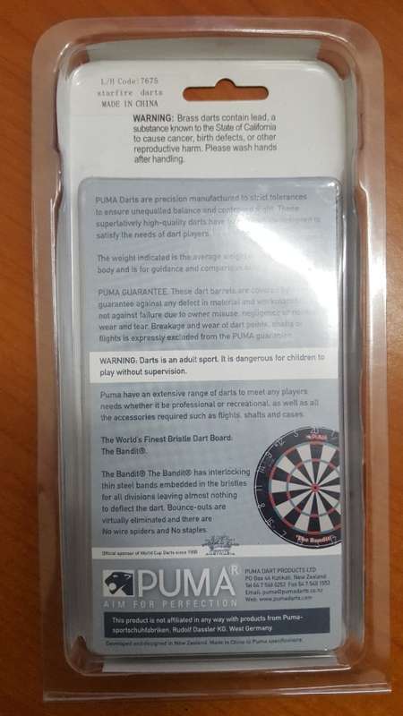 PUMA STAR FIRE DARTS