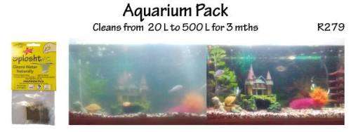 SPLOSHT Natural Aquarium Pack 20L to 500L. SPECIAL!!!!!