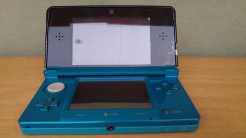 Aqua Blue Nintendo 3DS Console
