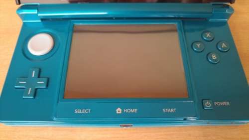 Aqua Blue Nintendo 3DS Console