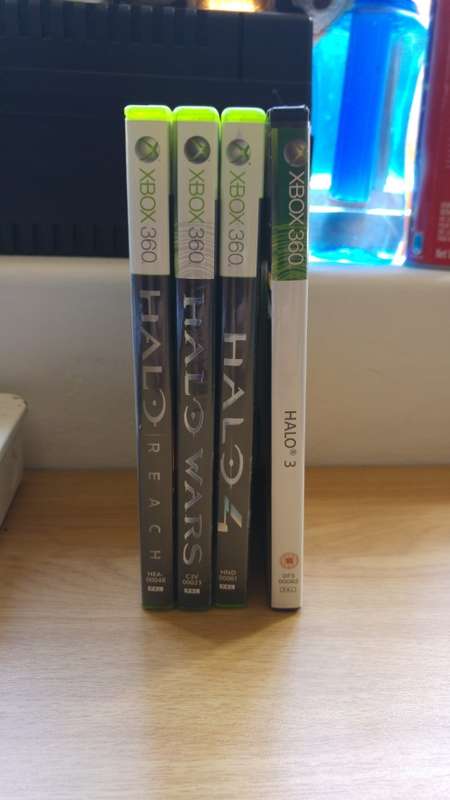4x Halo Xbox 360 Games