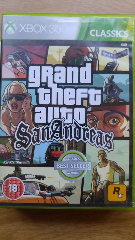 3 x Grand Theft Auto Xbox 360 Games