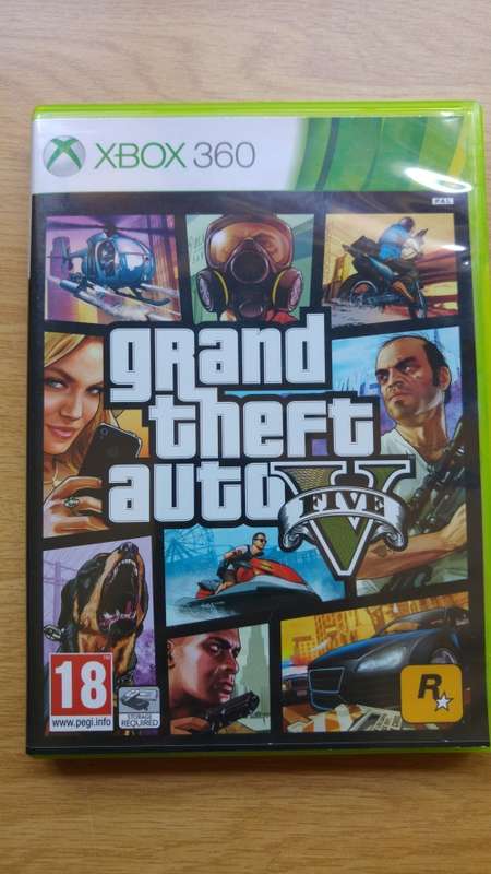 3 x Grand Theft Auto Xbox 360 Games