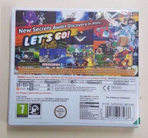 Pokemon Ultra Sun - Brand New - Sealed