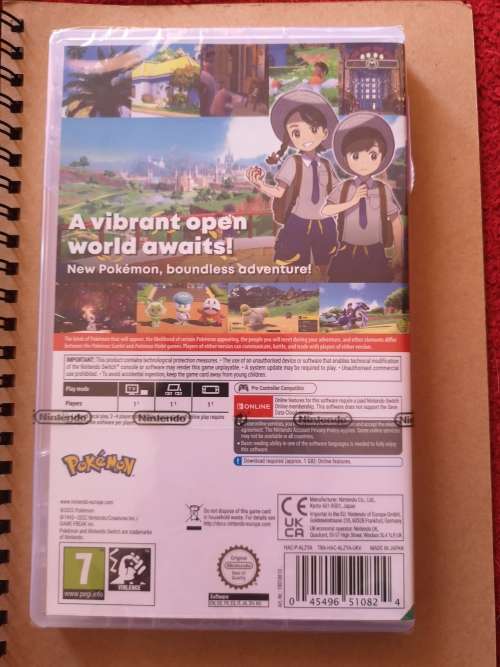 Pokemon Scarlet - Still Sealed (Nintendo Switch)