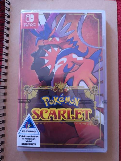 Pokemon Scarlet - Still Sealed (Nintendo Switch)