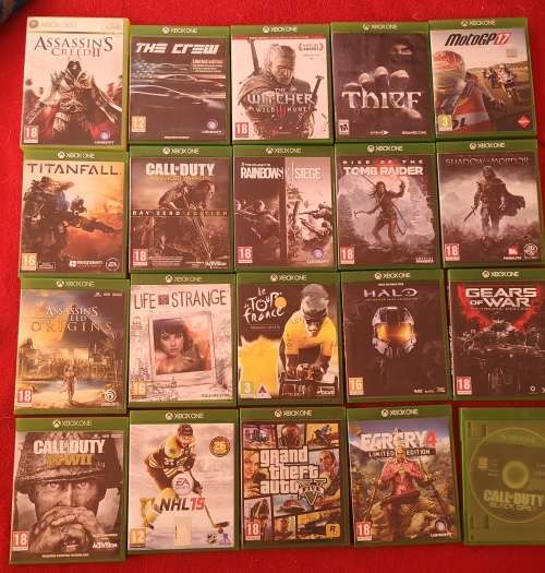 19 Xbox One Games and 1 Xbox 360 Game