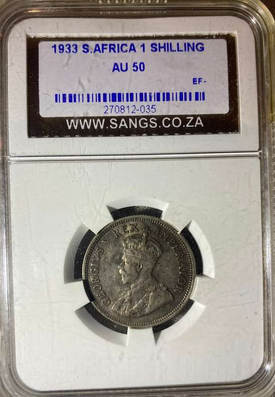 1933 South Africa One Shilling