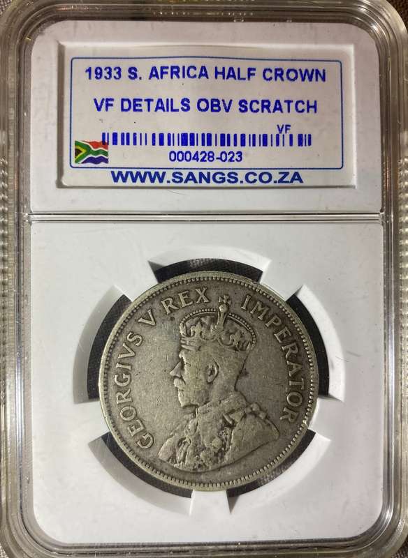 1933 South Africa Half Crown