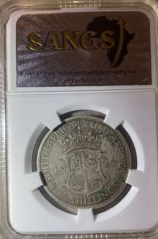 1928 South Africa Half Crown