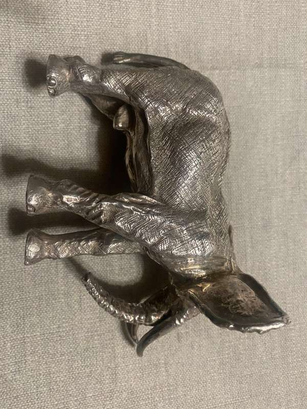 Silver Elephant with Certificate