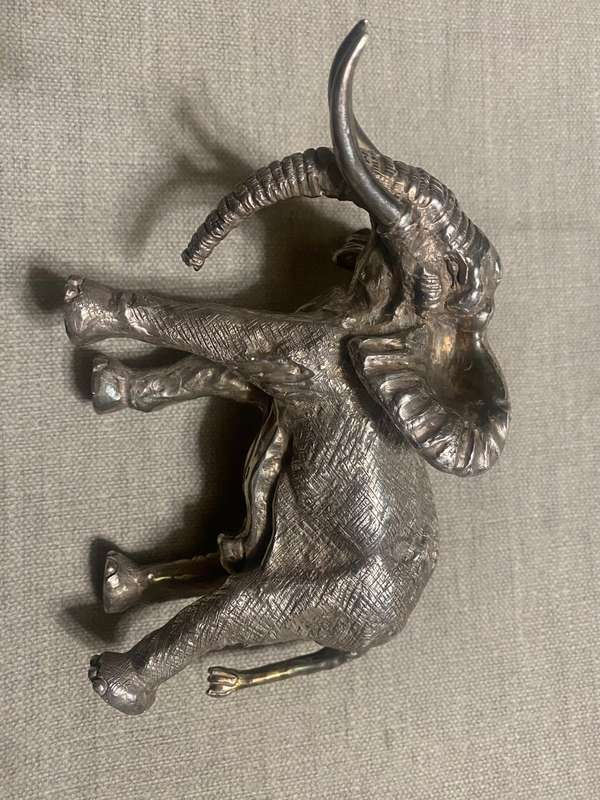Silver Elephant with Certificate