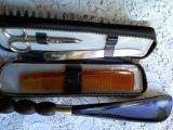 Travel Manicure Clothes Brush and Shoe horn