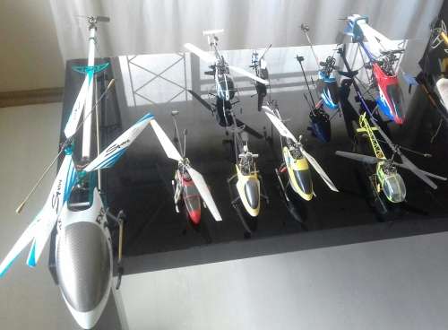 15 x RC Helicopters Including Spares (Offers For Individual Items Considered)