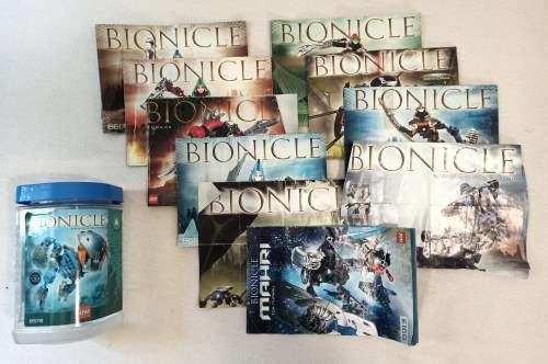 4kg of Lego Bionicle sets and parts