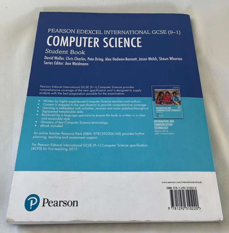Pearson Edexcel International GCSE (9-1) Computer Science