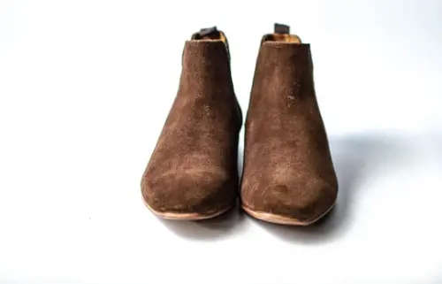 Chelsea-Point Suede Leather Boot