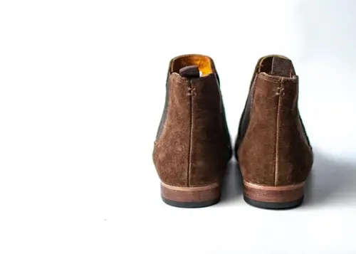 Chelsea-Point Suede Leather Boot