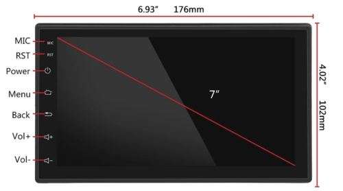 7" Double Din Radio (Android 8.1)  **LOCAL STOCK* *PRICE DROP**