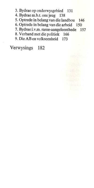 Die Afrikaner Broederbond - Die Eerste 50 Jaar.