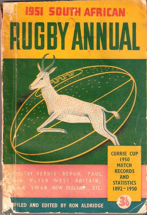 1951 SOUTH AFRICAN RUGBY ANNUAL.