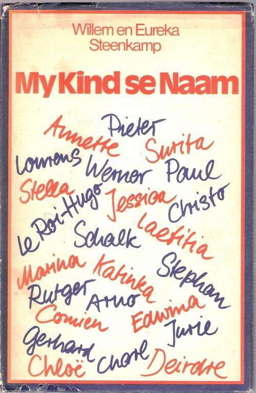 MY KIND SE NAAM: die oorsprong en betekenis van eiename.