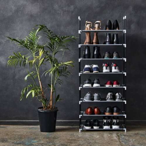 8 Tier Stackable Shoe Rack