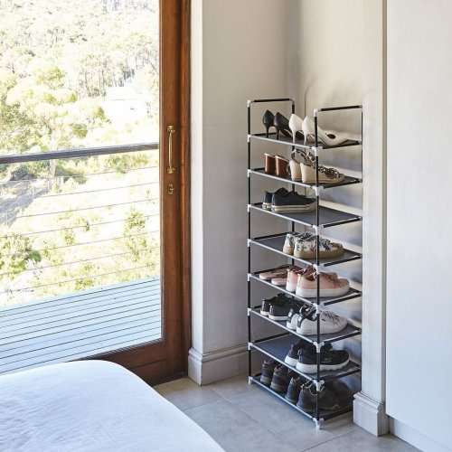 8 Tier Stackable Shoe Rack
