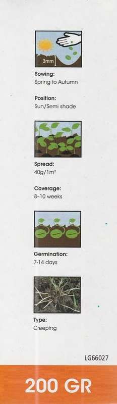 Kirchhoffs Cape Royal Bermuda Lawn Grass Seed Box - 200g