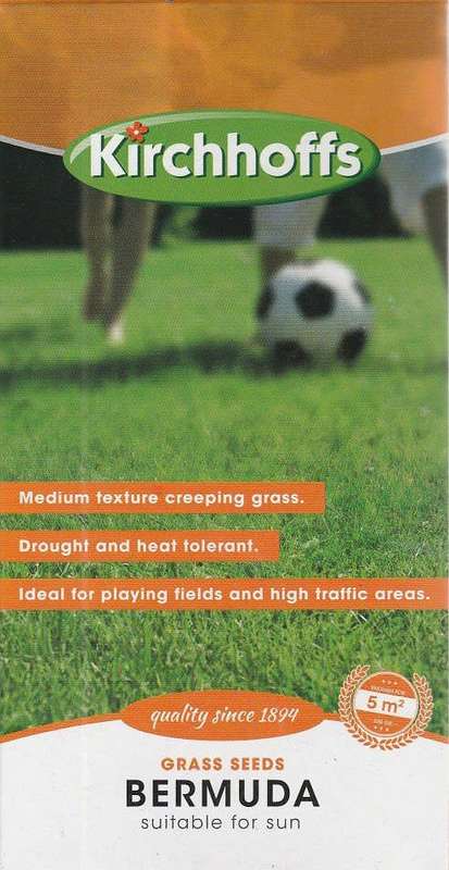 Kirchhoffs Cape Royal Bermuda Lawn Grass Seed Box - 200g