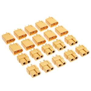 10 Pairs XT60 XT-60 Male Female Bullet Connectors Plugs For RC Battery