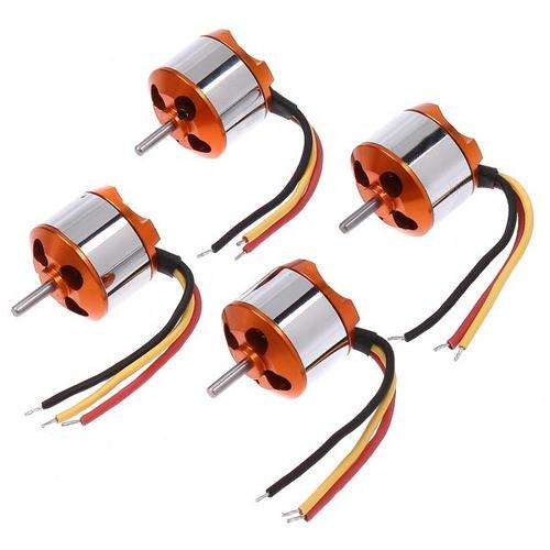 4 * 2212 13T 1000KV Outrunner Brushless Motor for RC Multicopter Xcopter