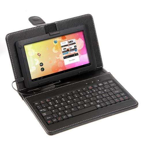 7" NewPad T3 Tablet PC Protective Leather Case + USB Keyboard