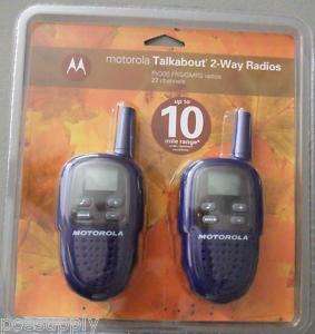 Motorola FV300 2-Way Radio Walkie Talkies 10-Mile Range