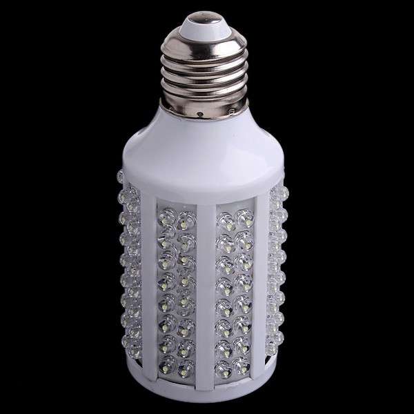 E27 220V 7W 108 / 166 LED Corn Light Bulb Lamp White / Warm White Ultra Bright