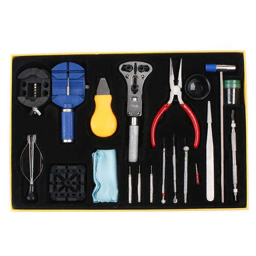 20pcs Wrist Watch Watchmakers Case Repair Tools Set Kit