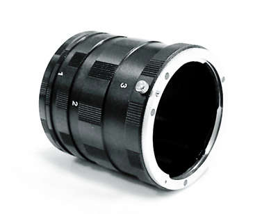 3 Ring Macro Extension Tube Set For Nikon D80 D300 D200
