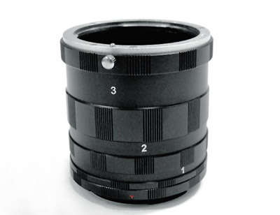3 Ring Macro Extension Tube Set For Canon EOS EF