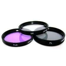 58mm 3 Pc Filter Kit UV CPL FLD for Canon Camera New
