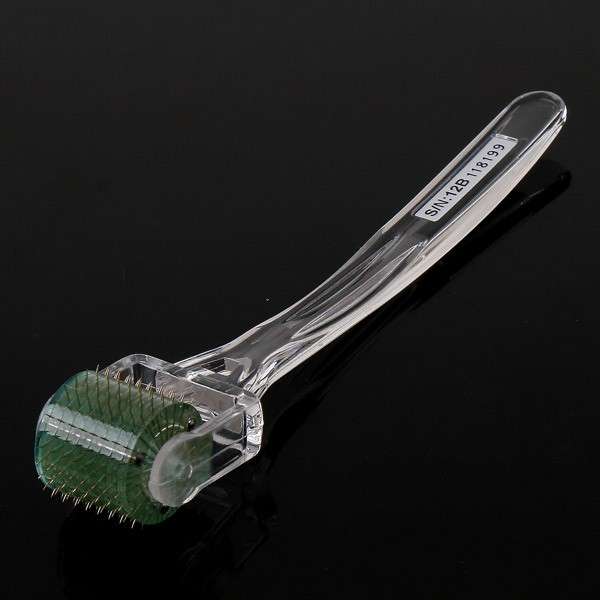 Derma Skin Face Scars Acne Wrinkle Microneedle Roller 1.5mm Needles